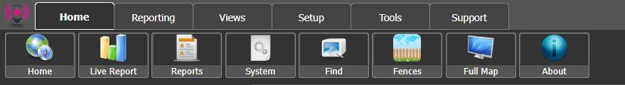 A screen shot of a computer screen with a variety of buttons.